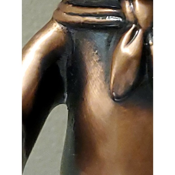 1971 Pillsbury Doughboy Brass Filled Figure 8" Inch Tall Employee Gift Award ?? - Picture 5 of 11